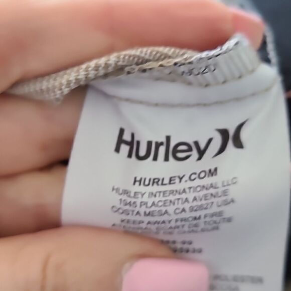 Hurley mens khaki white and black plaid shorts size 36‎ - Picture 11 of 11